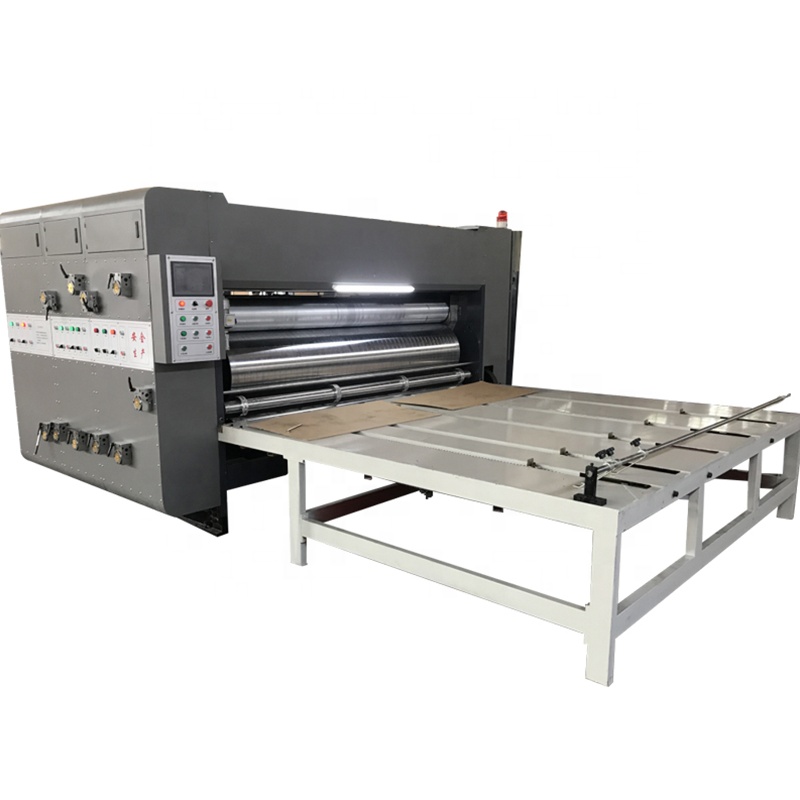 Semi-automatic Flexo Printing And Printer Die Cutter Slotter Machine For Corrugated Carton Box Making