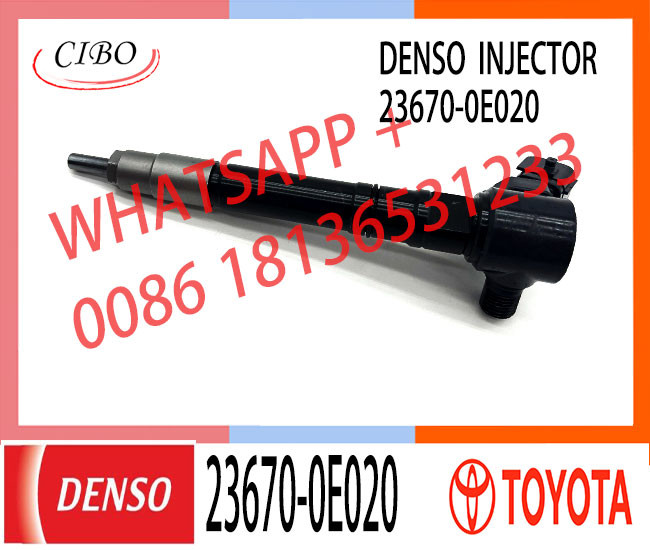 23670-0E020 23670-0E010 23670-09430 diesel Injector for toyota fortuner 1GD-FTV 2GD-FTV 1GD 2GD 295700-0550