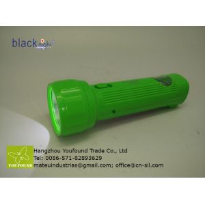 BN-4111S Emergency Lighter Solar Torchlight LED Flashlight with Side Lamp
