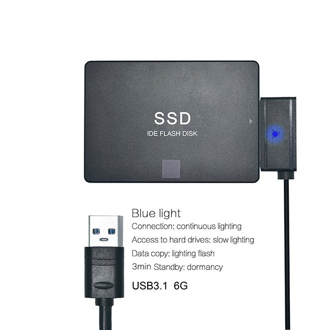 20cm USB3.1 SATA Extension Cable