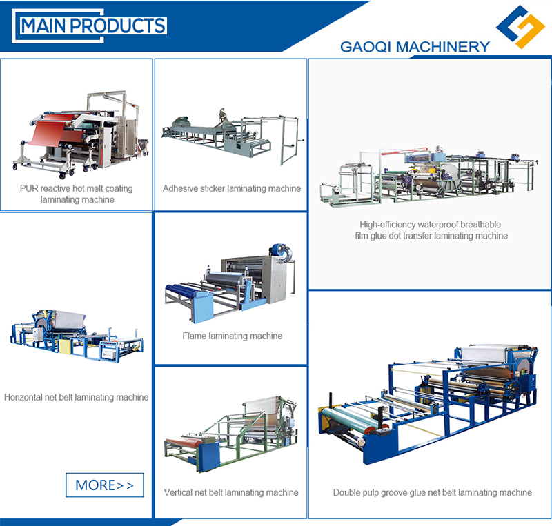 5-30 m/min Speed Fabric Film PUR Hot Melt Laminating Machine for Large-Scale Production