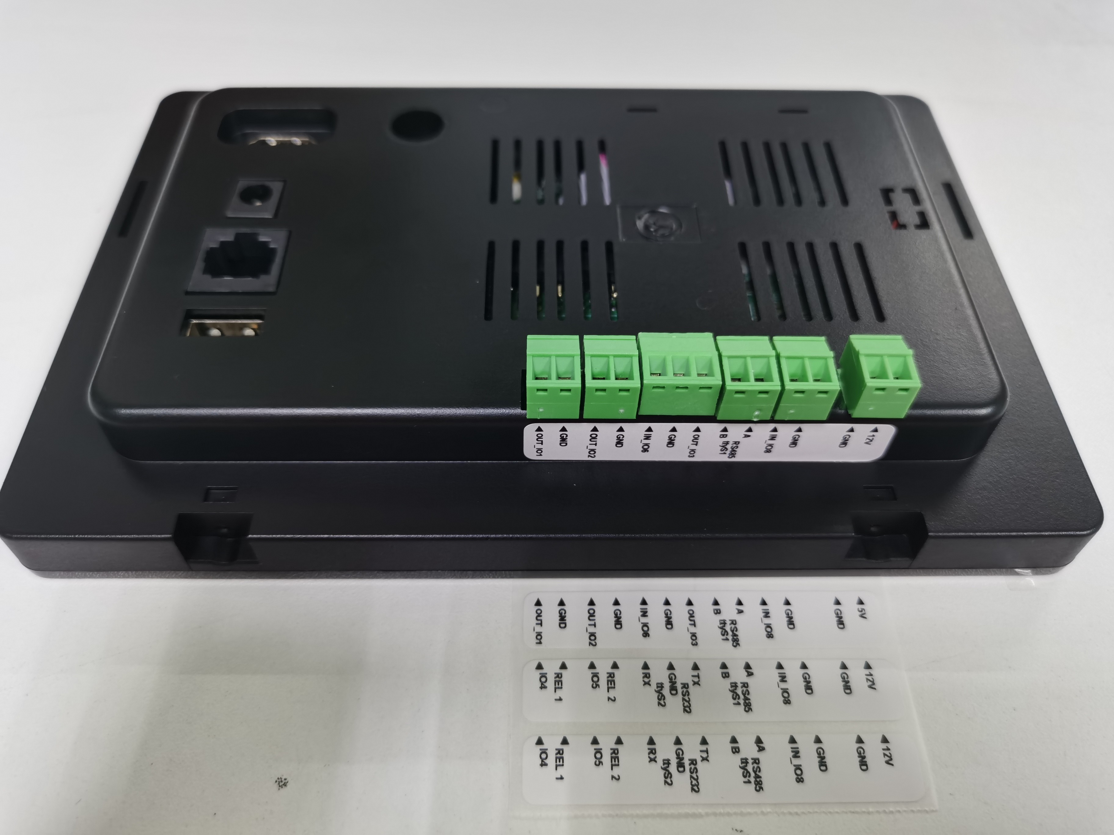 Industrial Serial Port Communication Embedded Wall Mount Android Tablet POE 7 Inch Touch Screen