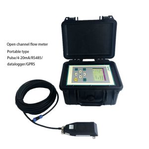 Wall Mounted Irrigation Open Channel Flow Meter With Rs485 Modbus