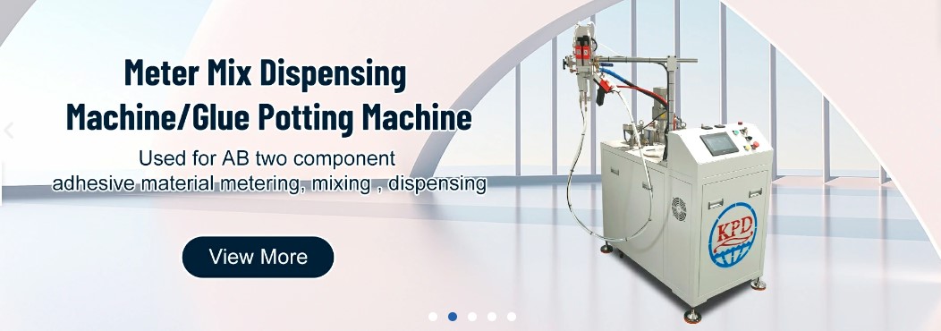 Liquid Resin Electronic Potting Compound Silicone Meter Mixing Machine for PCB Board