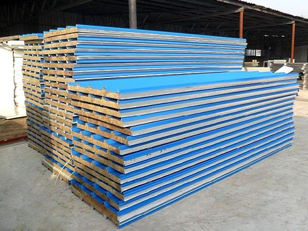 Computer Control Sandwich Panel Roll Forming Machine With Sheet Shearing Machine