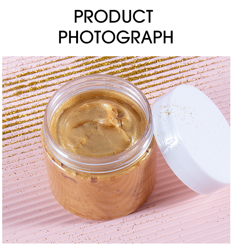 Hydrating Organic Facial Clay Mask Nourishing 24k Gold Clay Mask