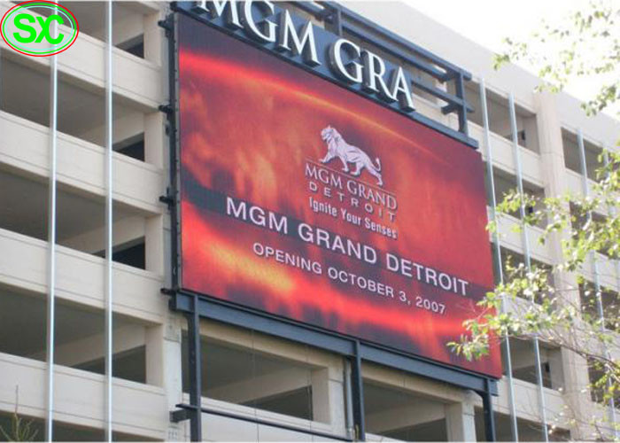 Rental Billboard LED Display, Shopping Mall Outdoor Digital Large Advertising