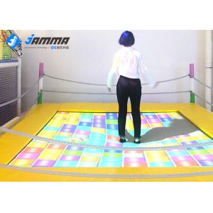 Dynamic Trampoline Interactive Projector Games with Camera Computer Integrated