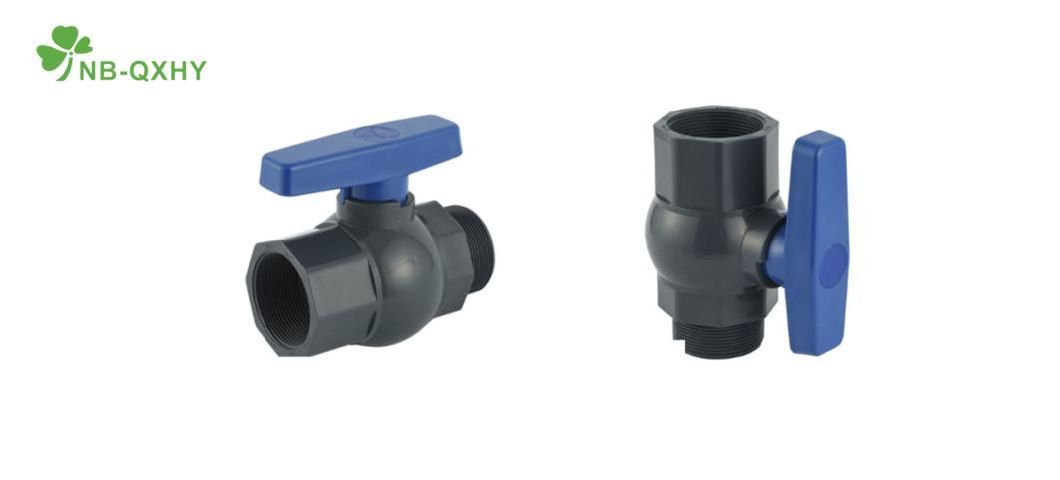 Factory Customization PVC/UPVC Octagonal Ball Valve with Socket or Threaded