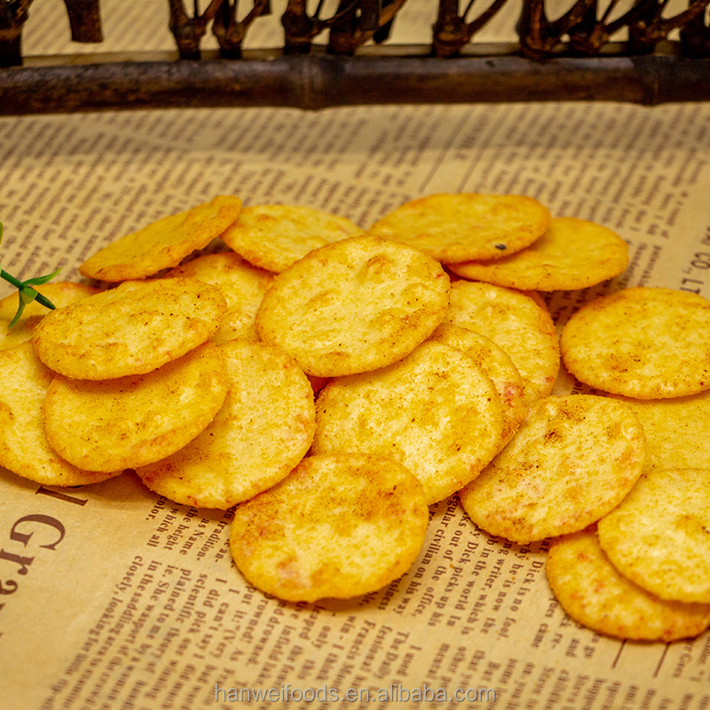 Wheat Flour Japanese Rice Cracker Snacks Cheese Powder Afternoon Snack