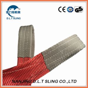  Polyester flat webbing sling , WLL 5T , safety factor 7:1 , According to EN11492-1 Standard, CE,G Manufactures