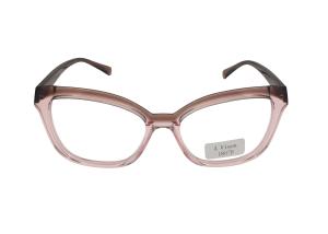  Clear pink acetate optical frame nice shape for Women popular 2018 Manufactures