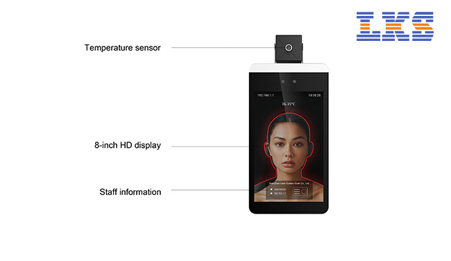 Epidemic Prevention Non Contact Infrared Thermometer Face Recognition