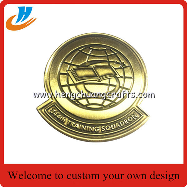 Wholesale coins,kinds of metal challenge souvenir coins with plated gold silver copper