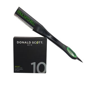 Eyebrow Hair Hand Shaving Razor Straight Edge Sharp Comfortable For Use