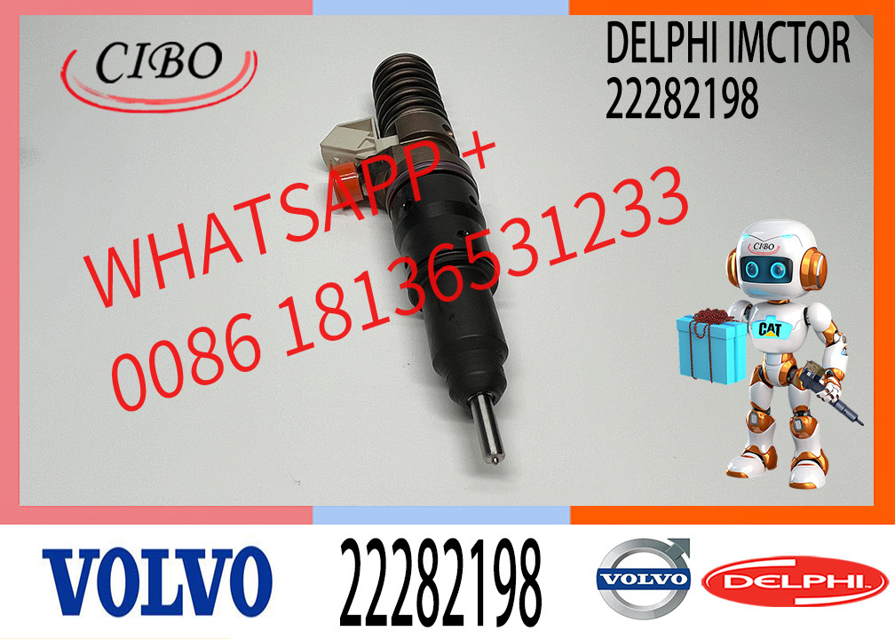 Diesel Fuel Injector 22282198 22459521 BEBE1R2001 For FH4 D11 Engine Common Rail Injector