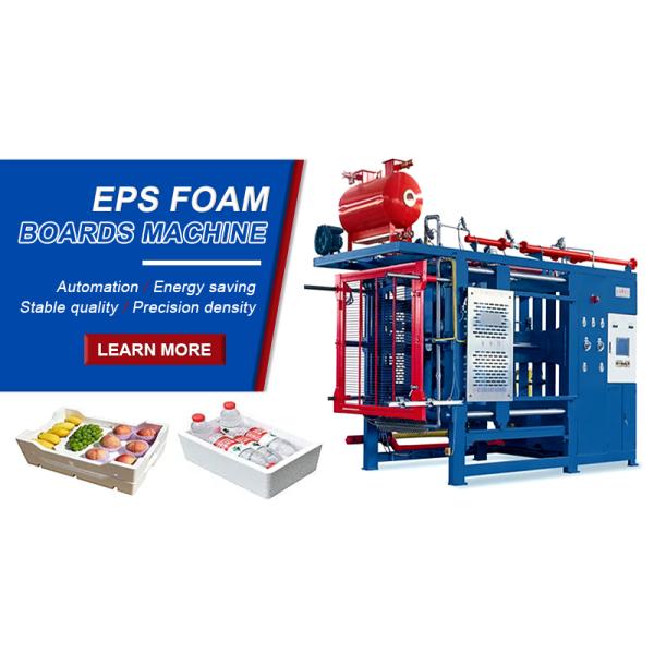 Automatic Expandable Polystyrene Batch Pre Expander Eps Foam Boards Panel Making Machine Production Line