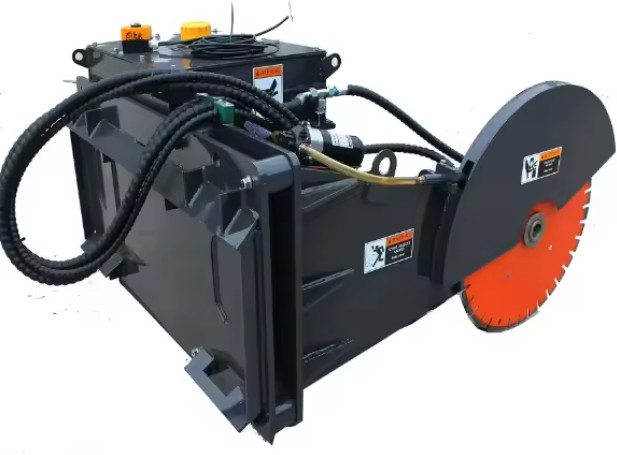 Skid Steer Attachments 0307 Series Curcular Saw For Skid Steer Loader