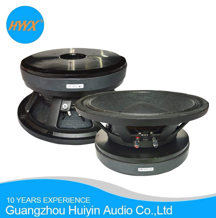95dB 380mm 1500W RMS PA Sound Equipment For Live