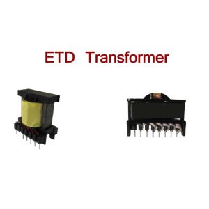 ETD34 Large Power Transformer High Frequency UL Low Height Screen Protect