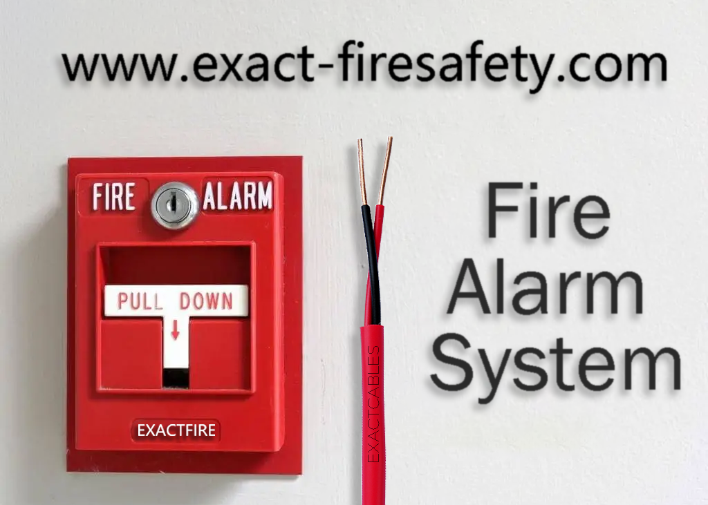 2 Cores Fire Alarm Cable Screened Heat Resistant UL Listed FPLR FPLP