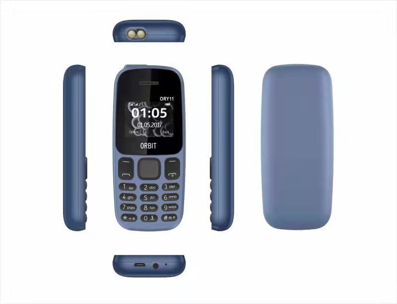 1.44 Inch Big Dual Sim Button Phone Mobile 850 900 1800 1900MHZ For Seniors
