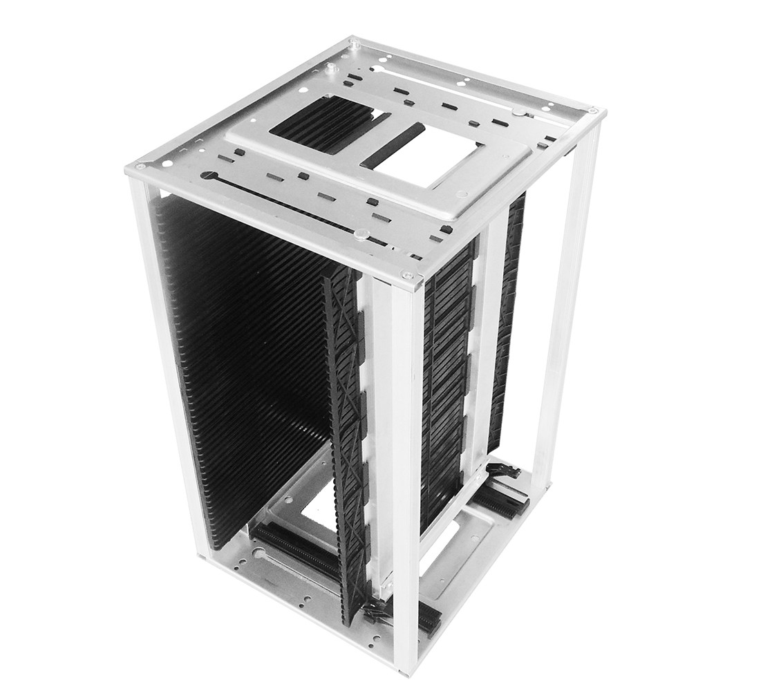 Permanent Antistatic 100kg Pitch 10mm ESD Magazine Rack