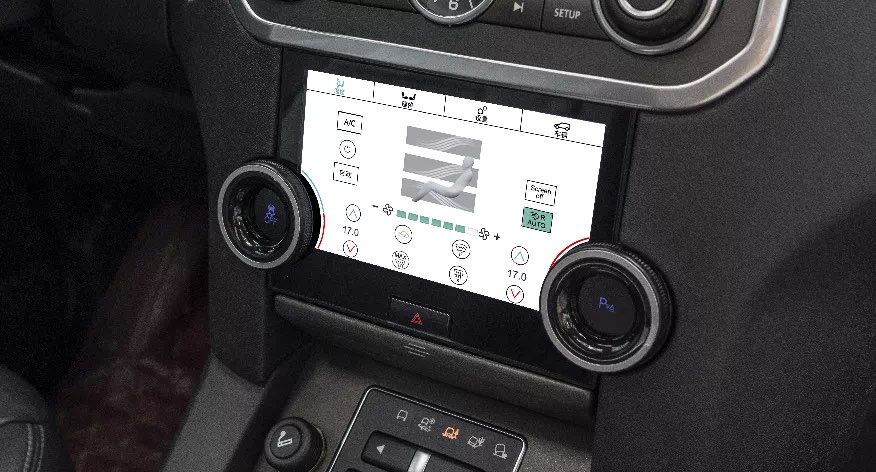 Land rover L319 Discovery 4 LR4 L319 Car AC Control Panel Touch Screen climate control
