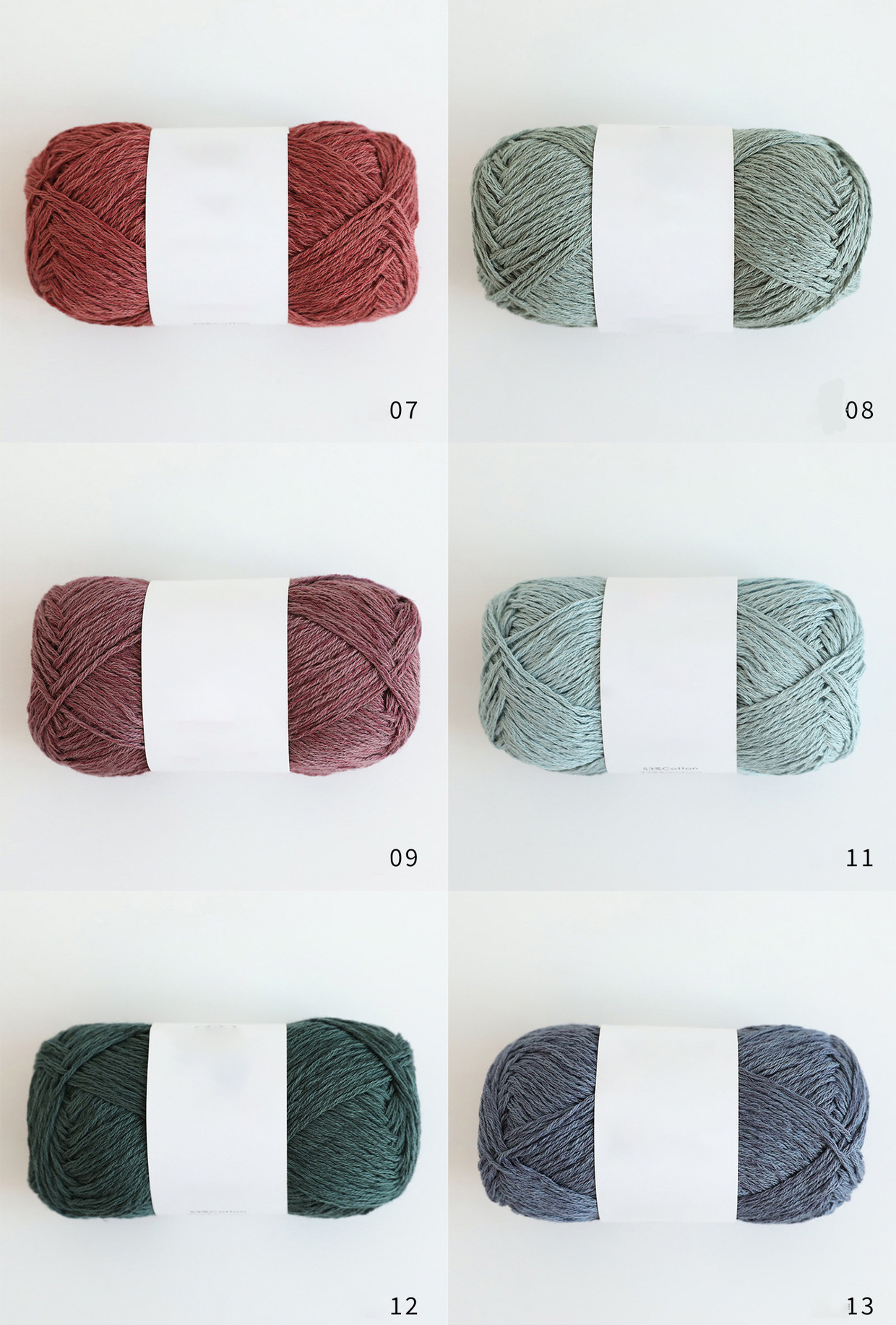 Breathable Blended Linen Cotton Yarn For Knitting Antibacterial