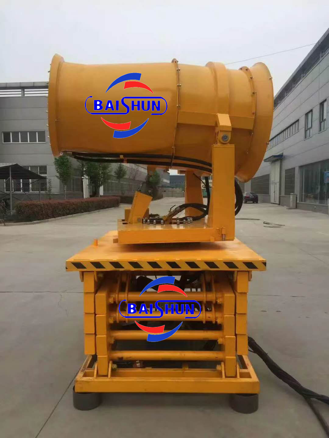 BS-M15 stainless steel dust suppression fighter fog cannon