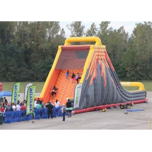 New Design Inflatable Race Slide for 5K Bouncer Obstacle Challenges Run
