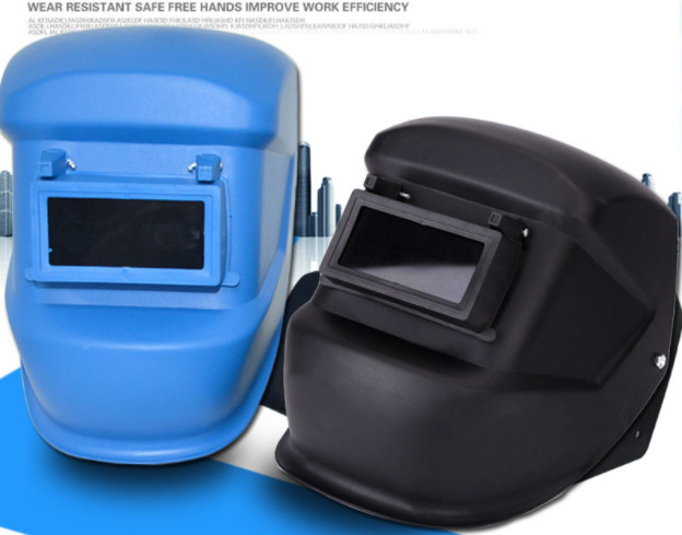 Welding Mask Welding Protective Helmet Head Wearing Anti Fall Plastic Argon Arc Welding