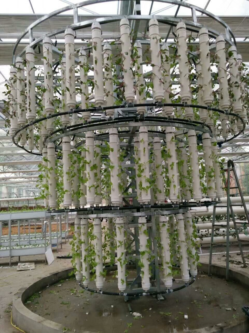 Hydroponic Tower Garden Hydroponics Growing Vegetable Aeroponic Tower