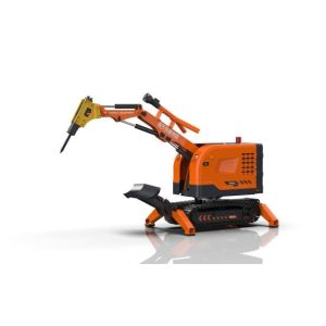 Fire Rescue Remote Controlled 100m Robotic Demolition Machine