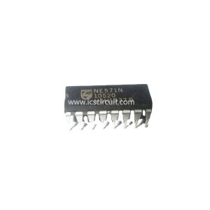NE571N Electronic IC Integrated Chip Compandor Temperature Compensated