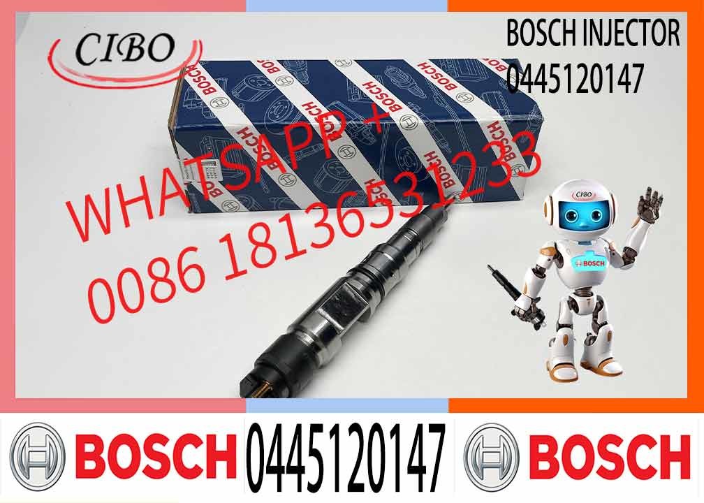Fuel Injector 0445120147 For TGL TGM D0834 D0836 Diesel Engine