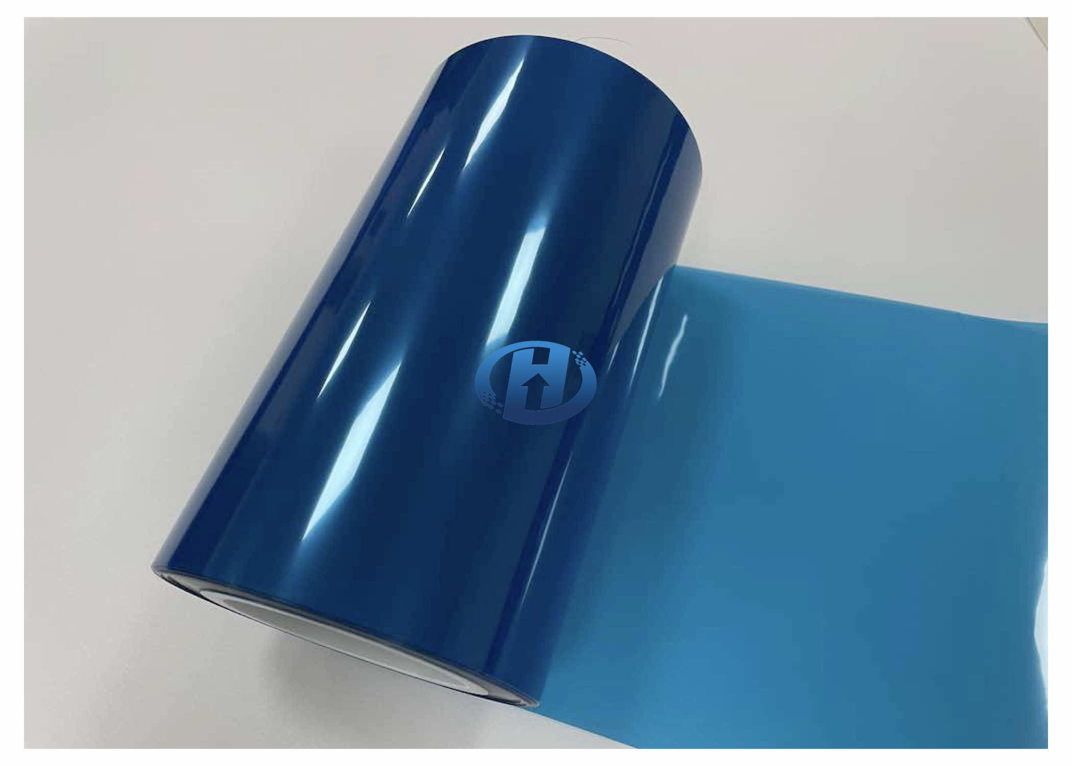 36 μm Blue PET Non Silicone Release Film PET Polyethylene Terephthalate Film