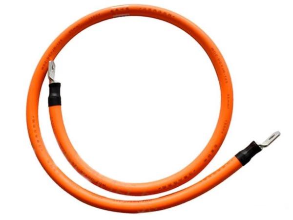 Customized 300V Orange UL PV Cable Radiation Resistance Energy Storage Power
