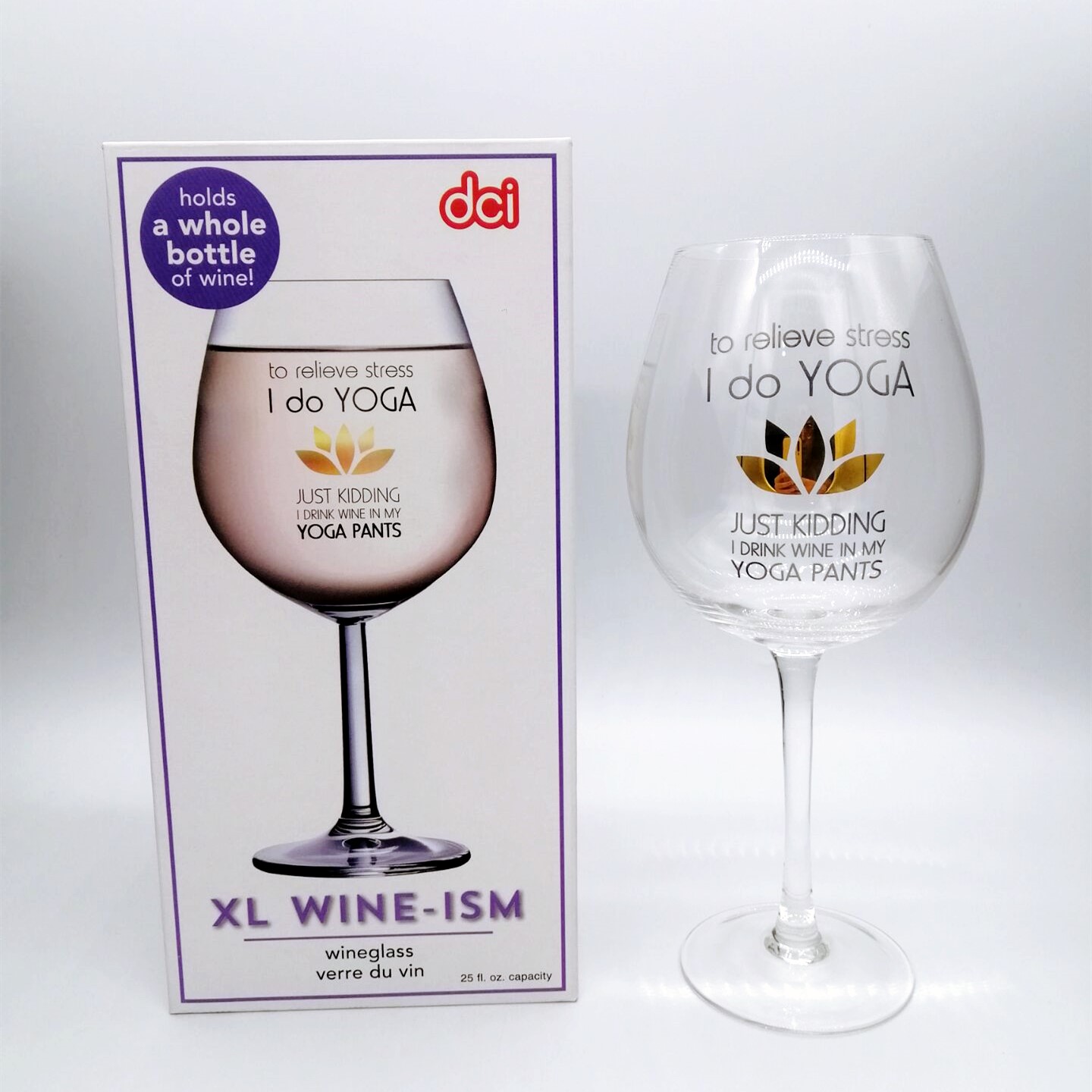 Mouthblown Large Size 750ml Stemed Crystal Wine Glasses , Crystal Red Wine Glasses