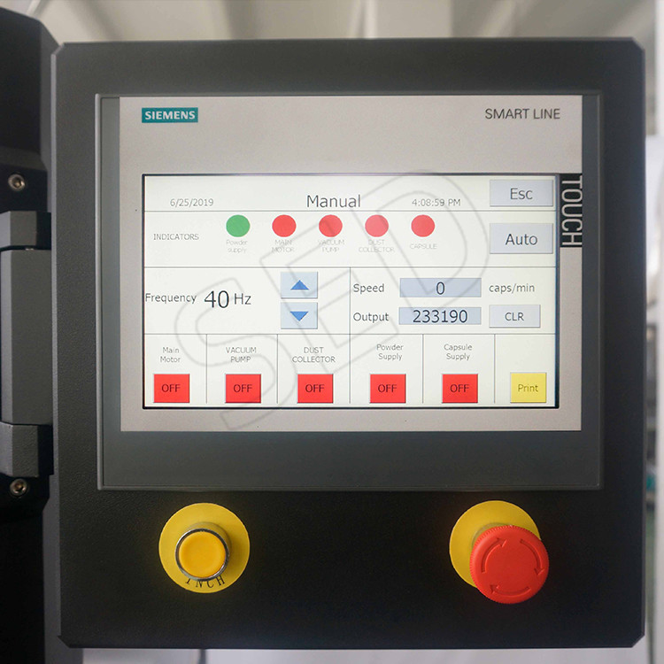 Automatic Pill Industrial Capsule Filling Machine With Intermittent Operation
