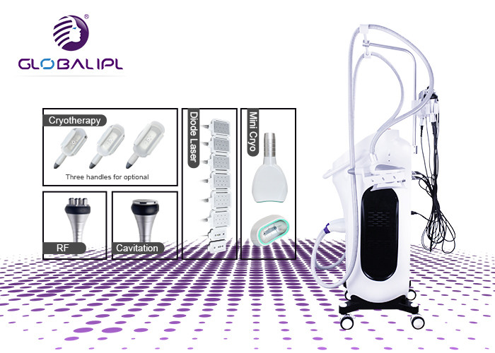 5 In 1 Ultrasound Therapy Cryolipolysis Machine Automatic Temperature Control System