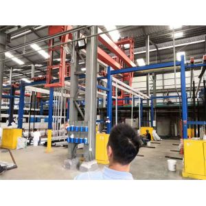 Power Automated Anodizing Line Process Horizontal Anodiding line