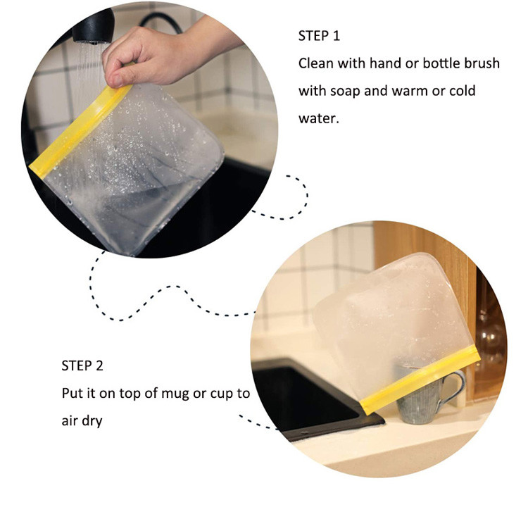 0.3mm Fruit k Packaging Bag Frosted Self Sealing 21*20.5cm