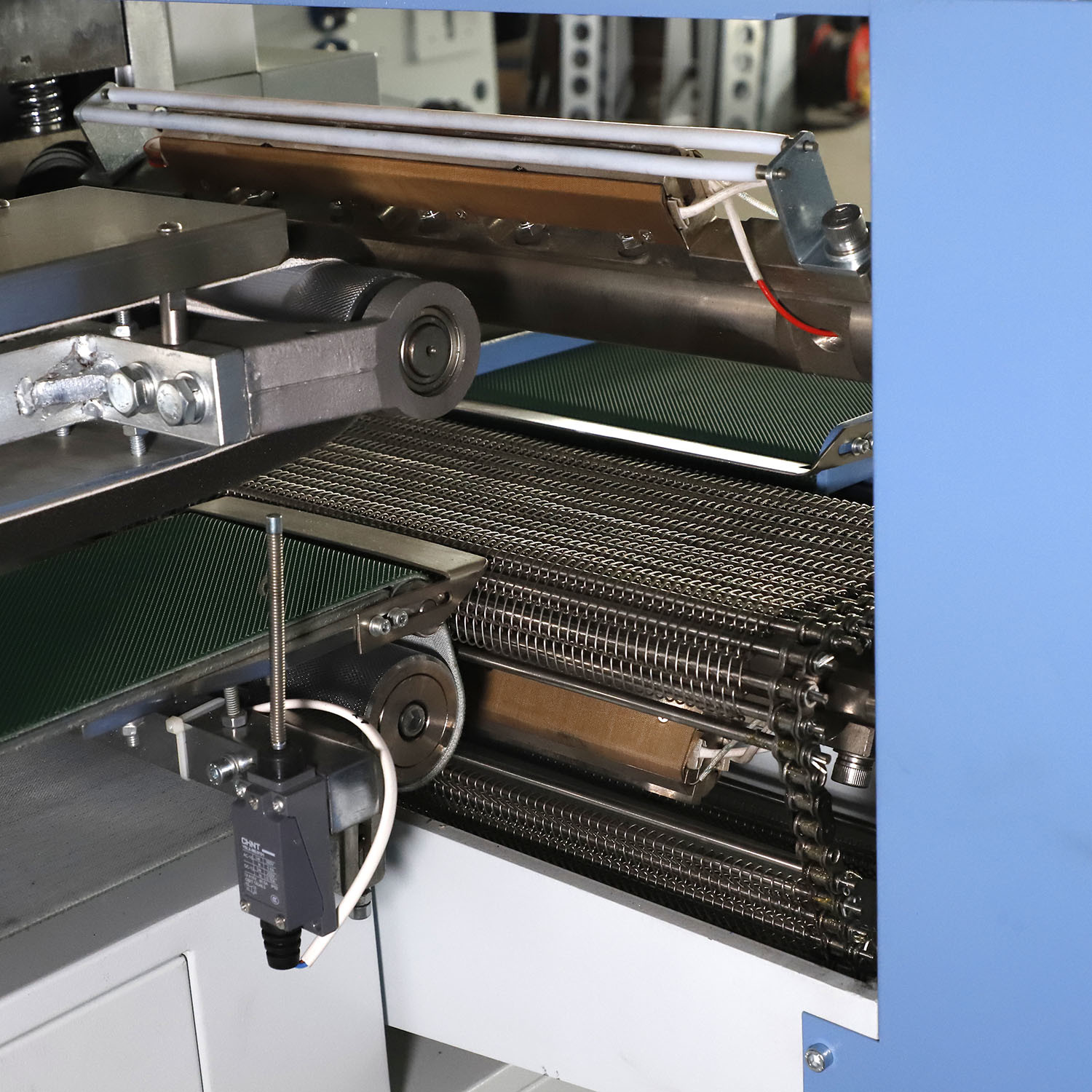 CE Ice Lolly Automatic Packing Machine SWSF 590 Biscuits Packing Machine
