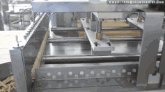 304 Stainless Steel Wafer Biscuit Making Machine / Wafer Production Line