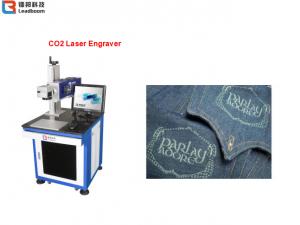 China 10-30W CO2 Laser Engraving Machine Air Cooling For Advertising Signs / Printing Plate on sale