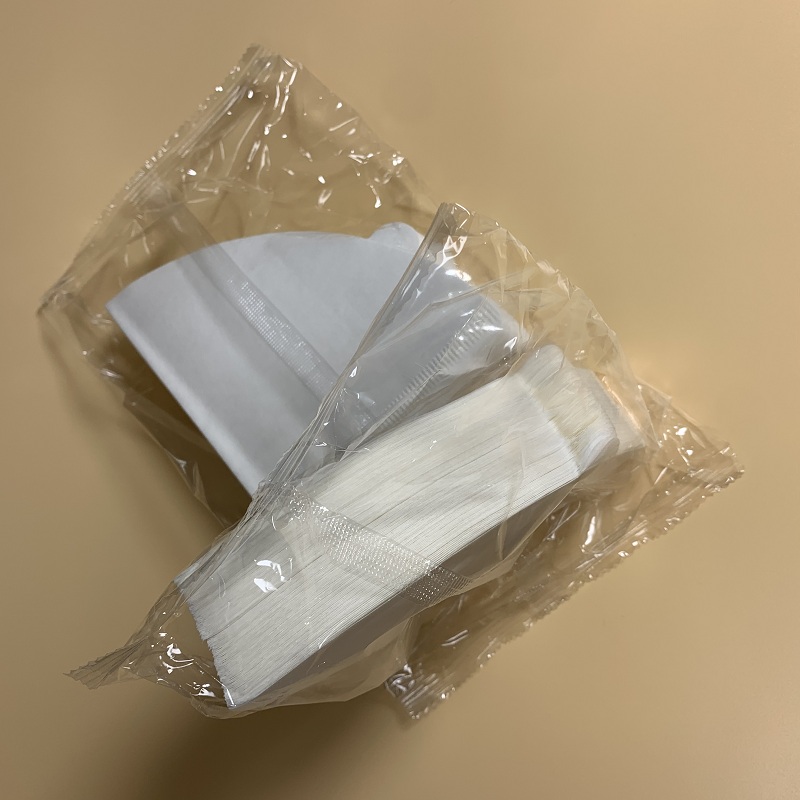 Disposable V Shaped Coffee Filter Paper Hand Drip Coffee Filter Paper And Storage Holder