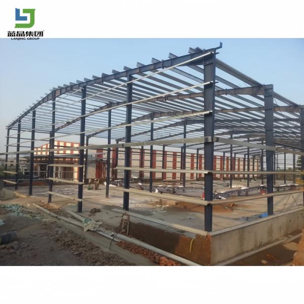 Prefab Structural Light Steel Structure Building Workshop Warehouse Metal