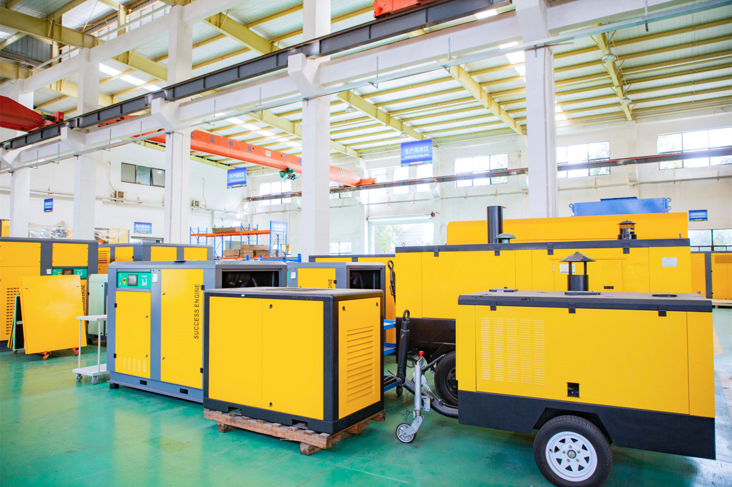 22kw 30HP 4Bar Low Pressure VF Oil Free Screw Compressor