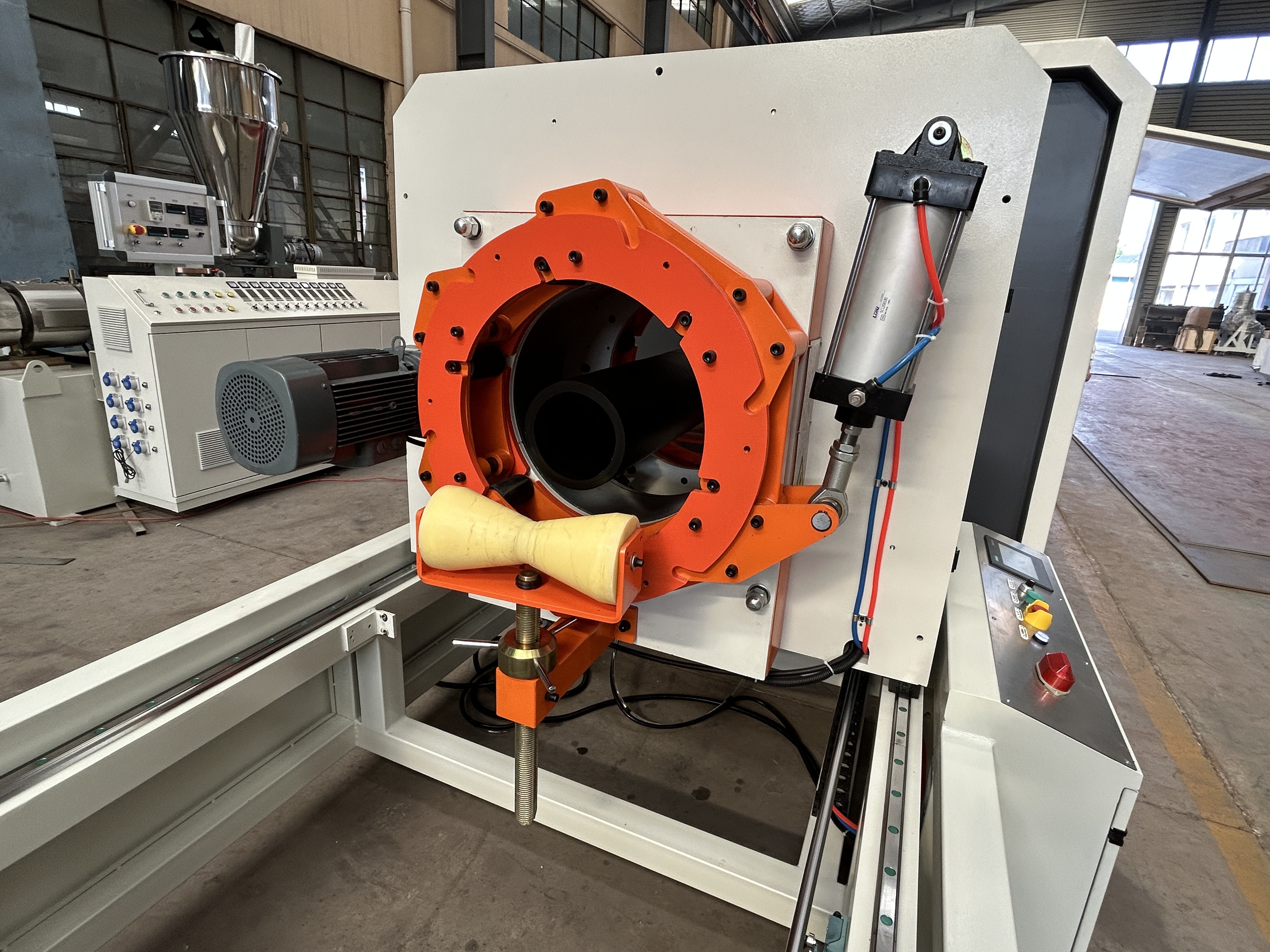 Plastic PPR HDPE PP PE PVC Pipe Extruder Making Extrusion Machine Production Line
